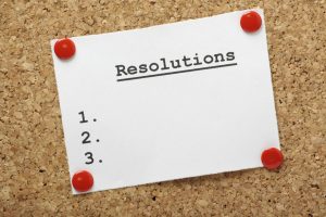 2018 resolutions